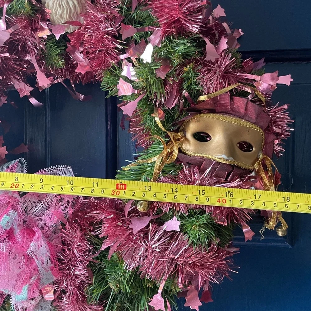 Source Unknown handmade pink
